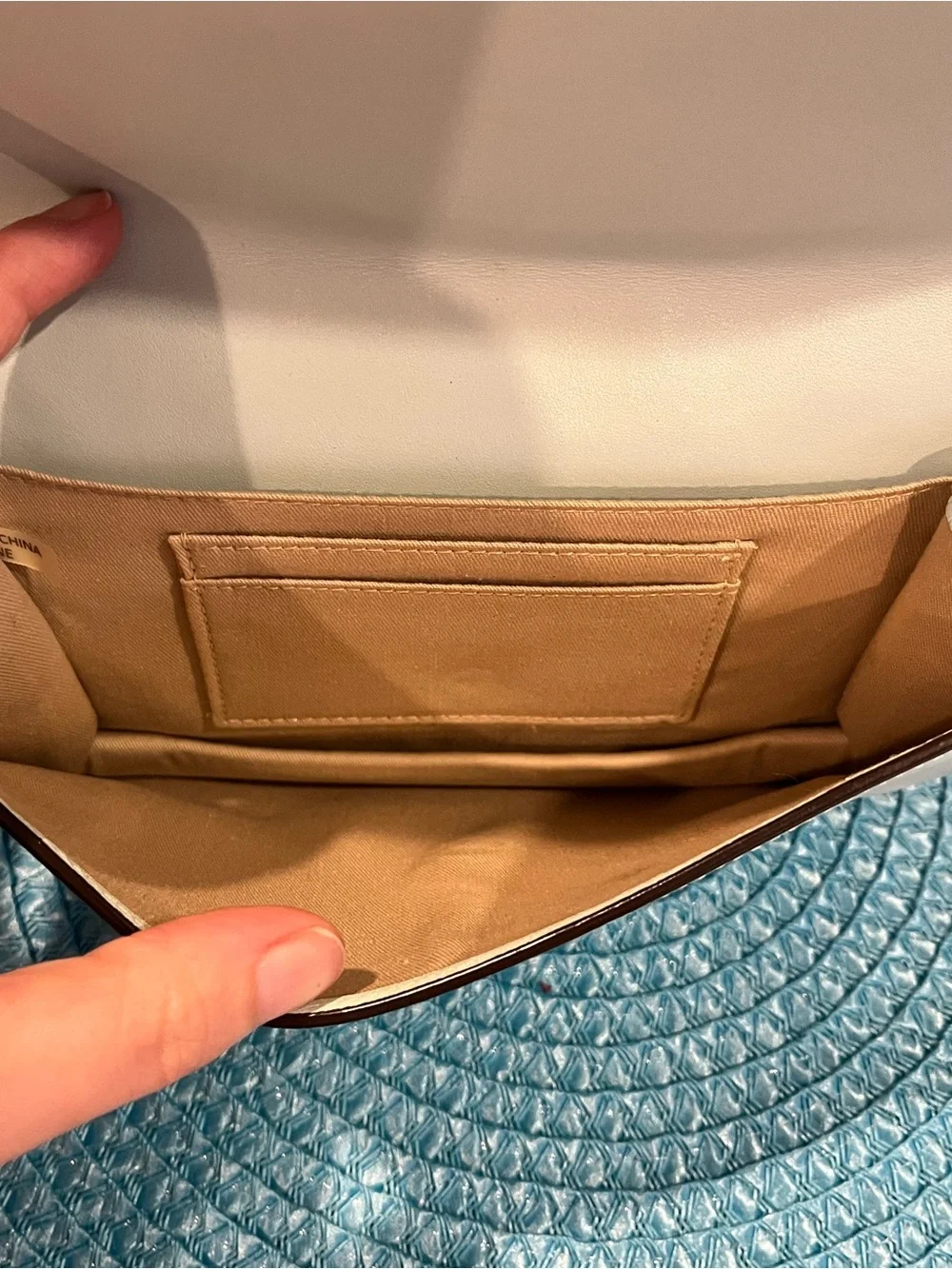 Coach Leather Clutch with Hangtag